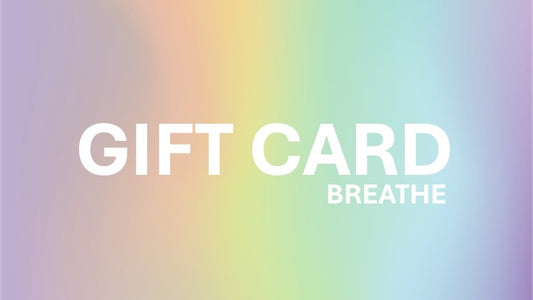 BREATHE gift card